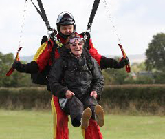 Julia's skydive