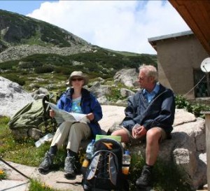 Nicola and Geoff discuss their progress to the top