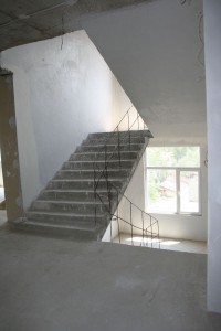 Plastering of staircases - June 2010
