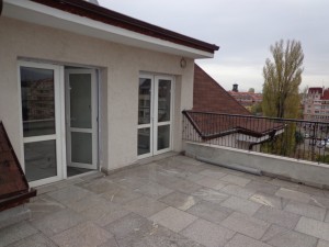 Top floor balcony - November 2012